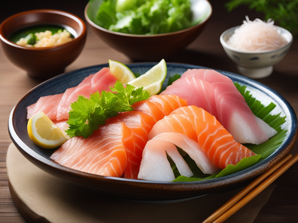 original japanische Sashimi