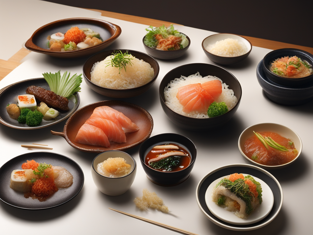 japanische Küche traditionelle Gerichte